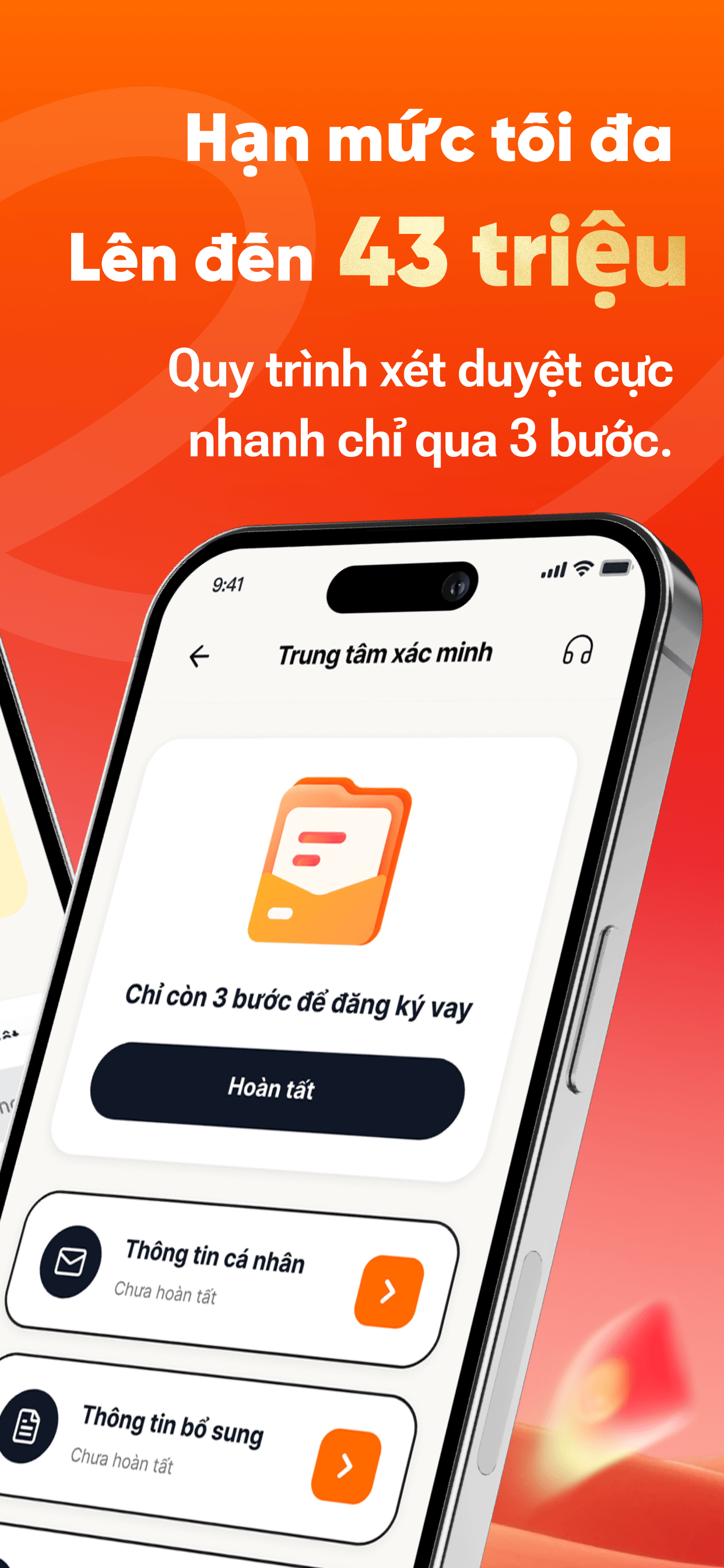 Hạn mức linh hoạt lên đến 43 triệu